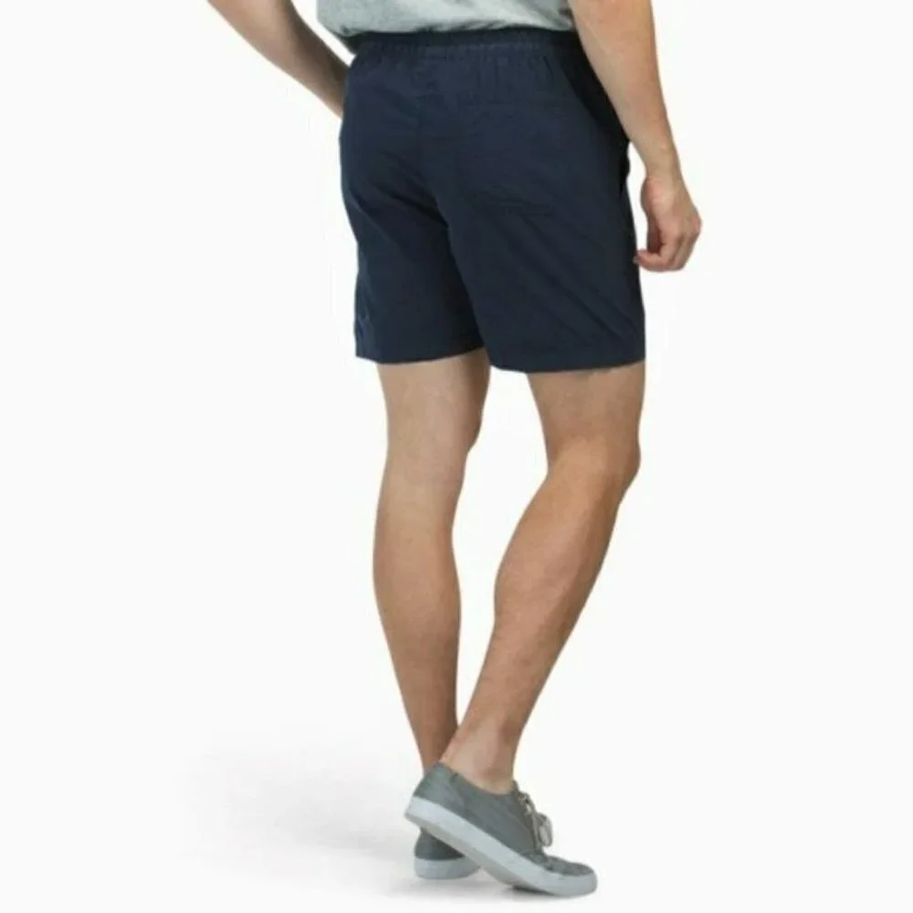NWT ZARA Cotton Drawstring elastic waist Bermuda Shorts